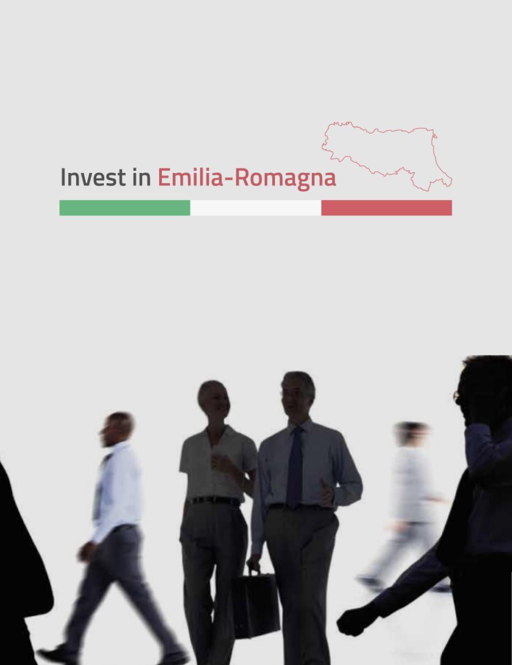 Logo Invest in Emilia-Romagna and people doing business