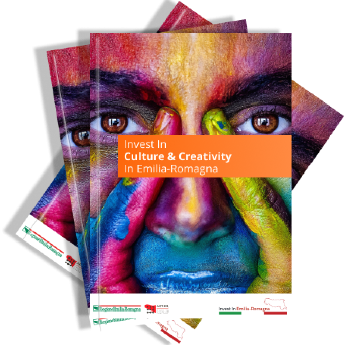 Cover "Invest in Culture & Creativity in Emilia-Romagna"